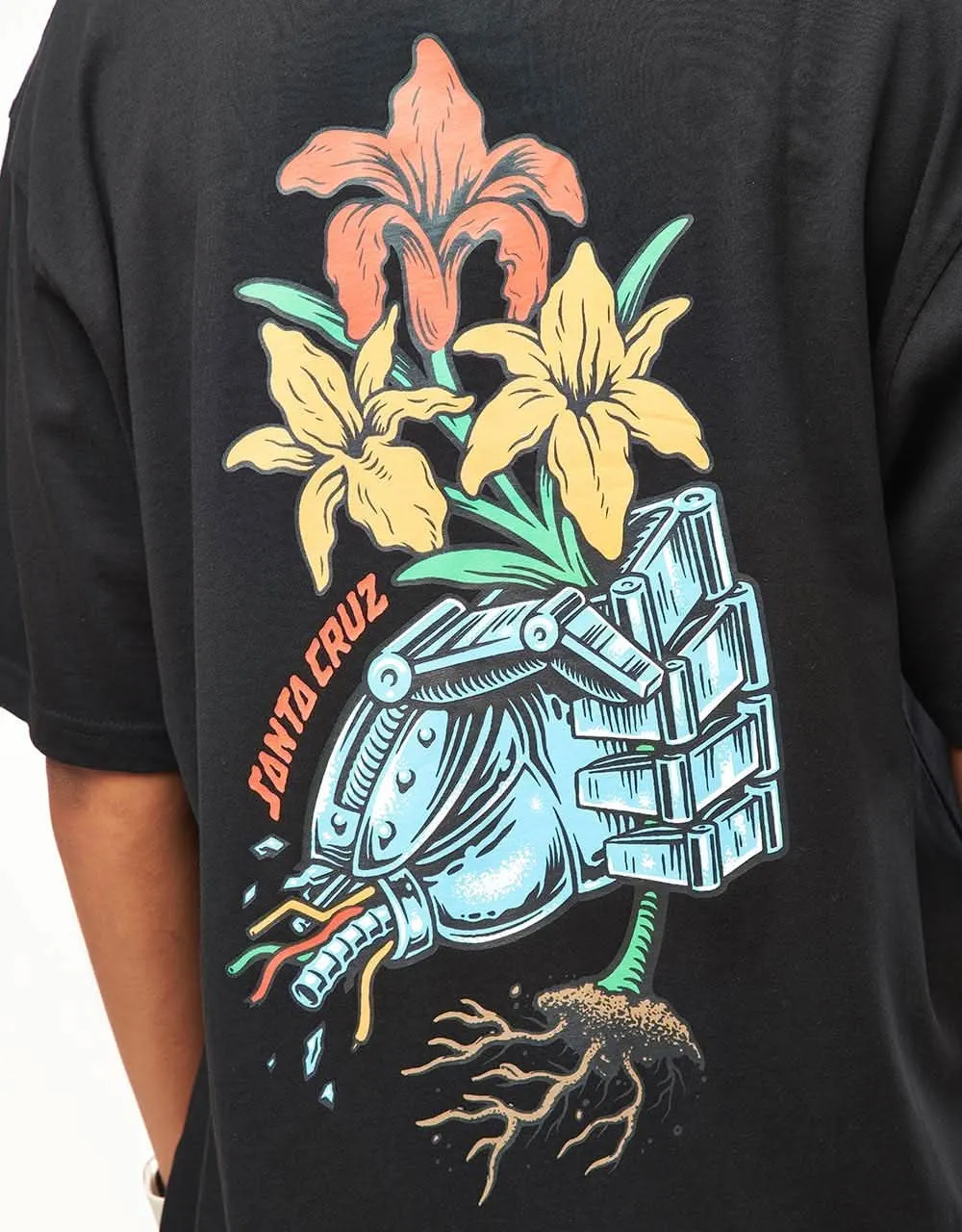 Santa Cruz Wooten Bionic T-Shirt - Black