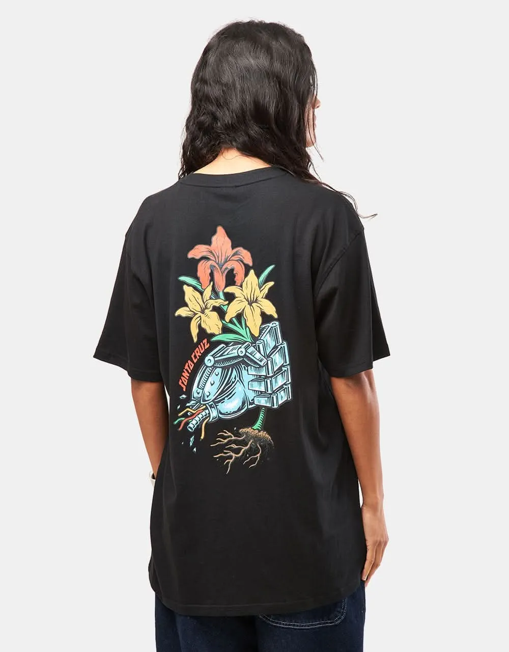 Santa Cruz Wooten Bionic T-Shirt - Black