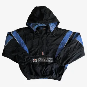 Starter NBA Authentics Cleveland Cavaliers Jacket With Back Spell Out