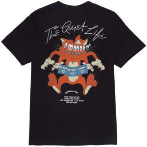 The Quiet Life Shaky Cat Camera T-Shirt - Black