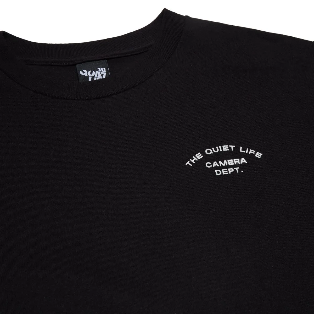 The Quiet Life Shaky Cat Camera T-Shirt - Black