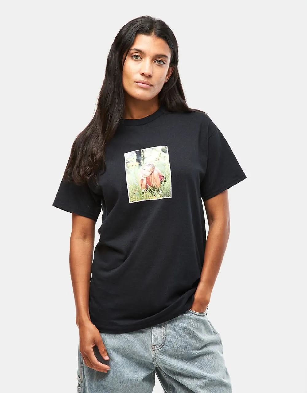 Welcome x Britney Spears Daisies T-Shirt - Black